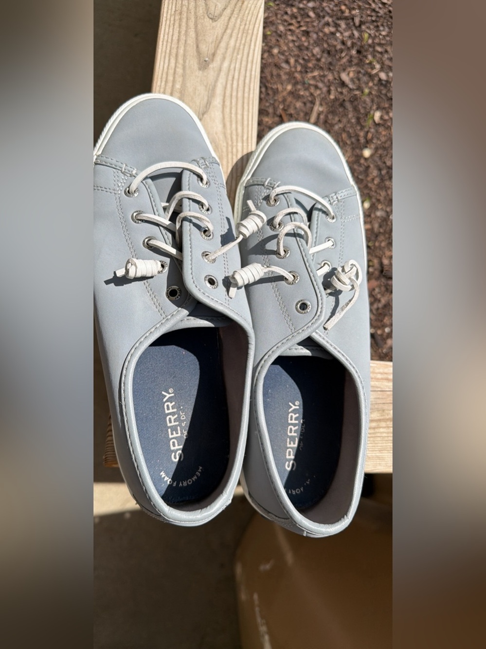 Sperry Gray Women’s Casual Boat Shoes